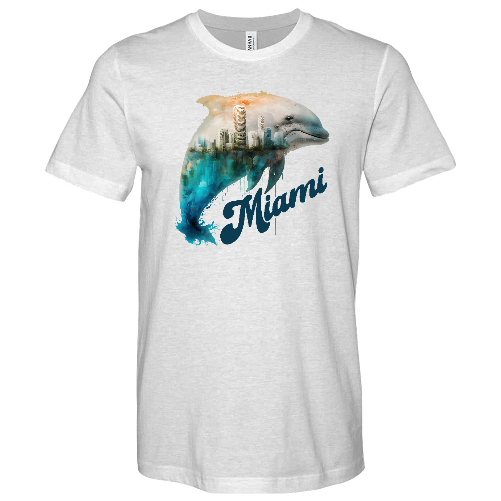 Miami Dolphins Heathered Tee