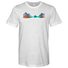 Load image into Gallery viewer, Frequency Mountains Without Bg Heathered Tee
