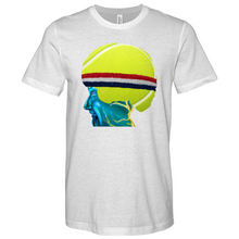 Load image into Gallery viewer, Tennis Head Heathered Tee
