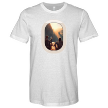 Load image into Gallery viewer, Couple on a Mountain Heathered Tee
