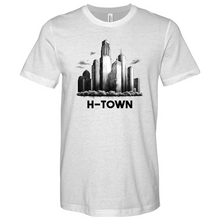 Load image into Gallery viewer, Houston Skyline City Heathered Tee
