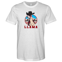 Load image into Gallery viewer, Llama Rancher Heathered Tee
