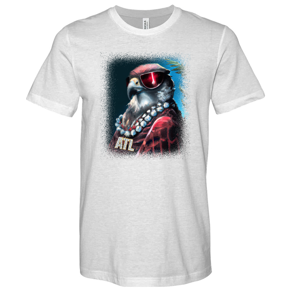 Red Glass Eagle Heathered Tee