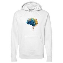 Load image into Gallery viewer, Atoms Brain Midweight Hooded Sweatshirt
