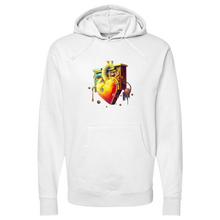 Load image into Gallery viewer, Flushing Heart Midweight Hooded Sweatshirt
